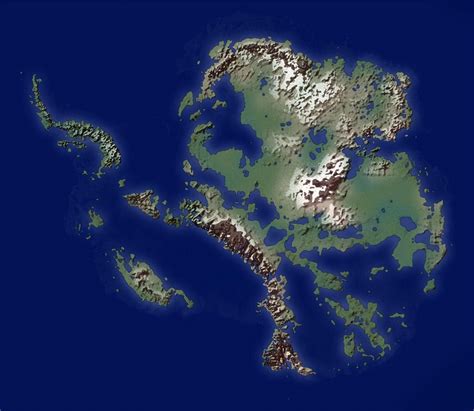 antarctica without ice cover